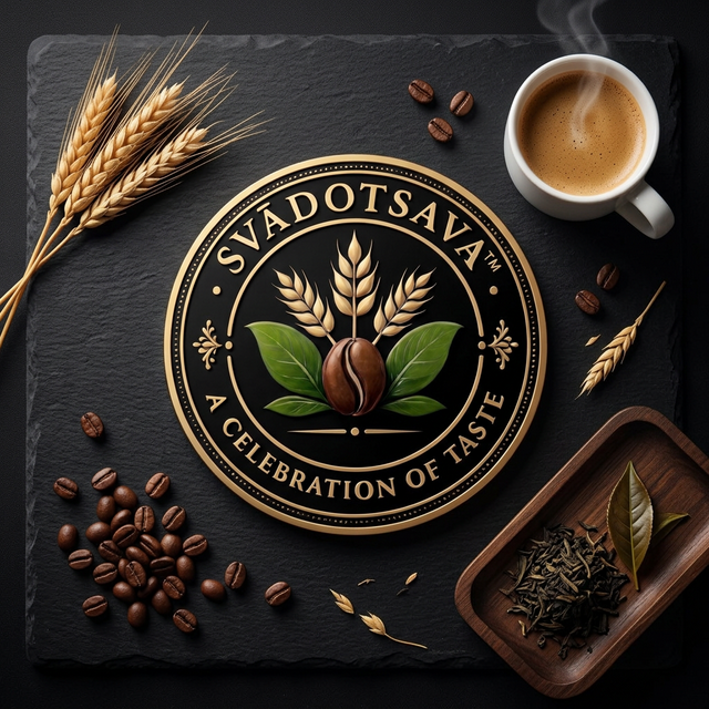Svādotsava brand — coffee, tea and golden grains