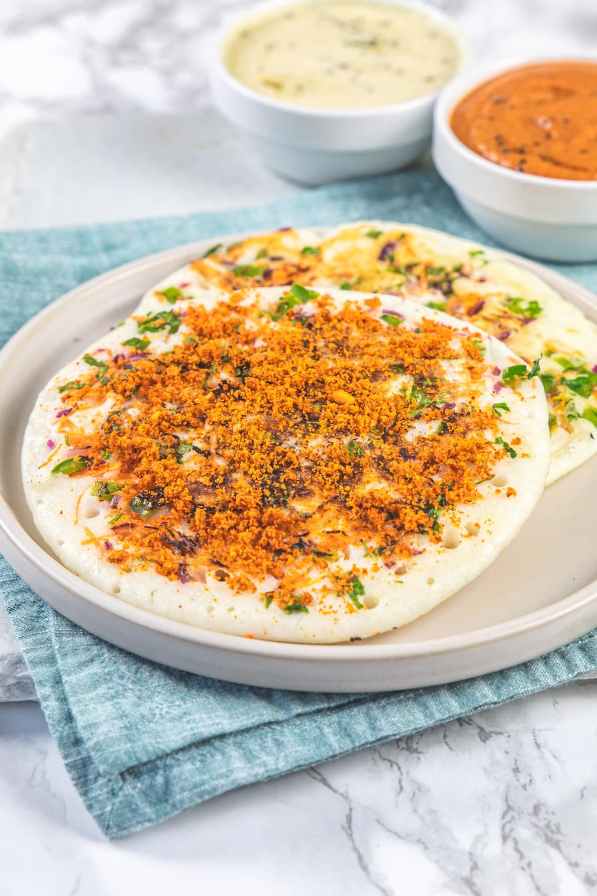 Podi Onion Uttapam
