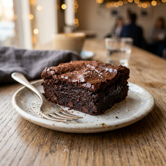 Vegan Fudgy Brownie