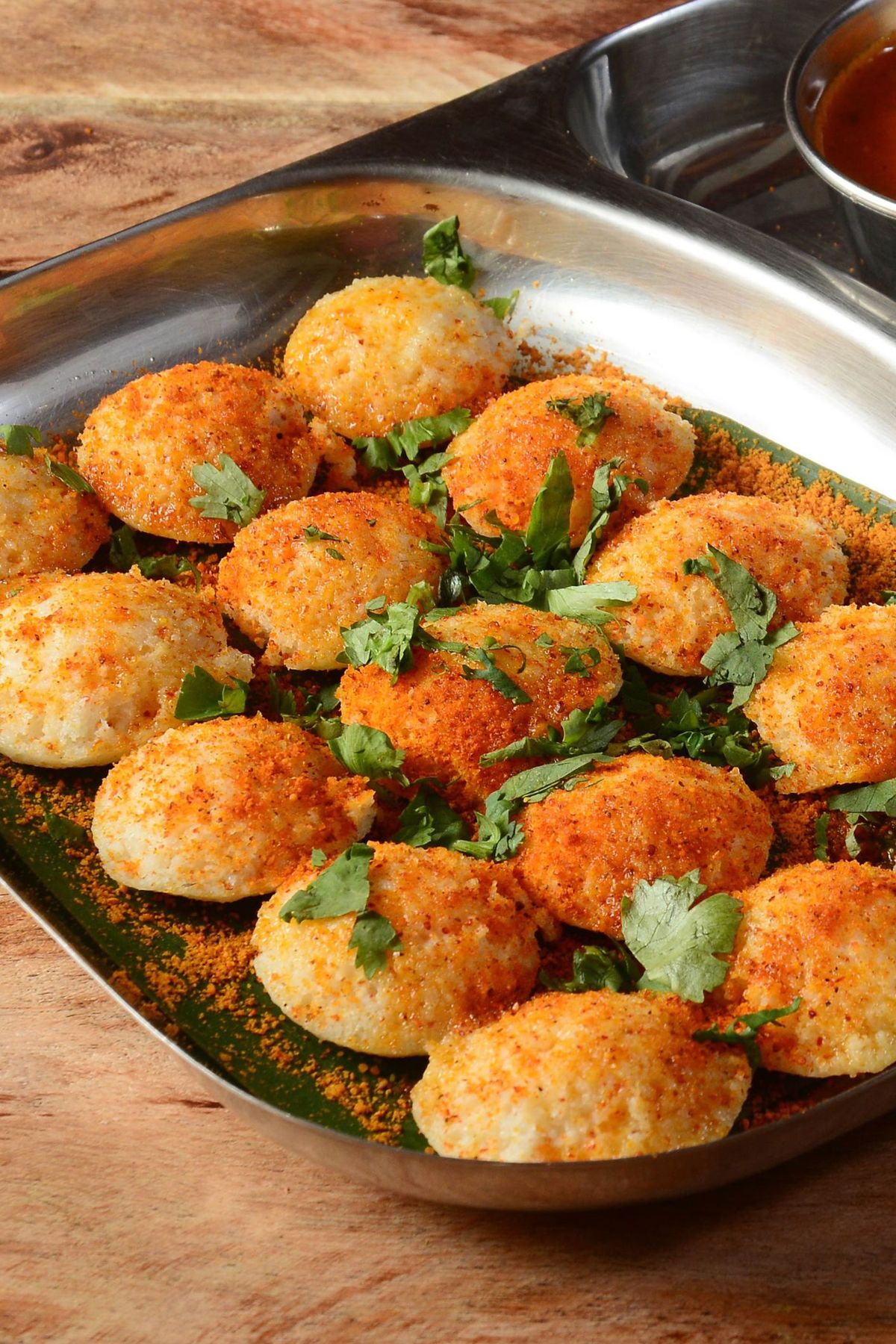 Mini Ghee Podi Idly